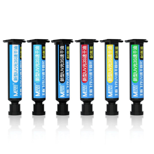MaAnt New UV Light 3s Quick Drying Oil High Temperature Resistance 3s Quick Dry Apply To  Fixed Tail Plug  Welding Resistance Professional Repair Tools