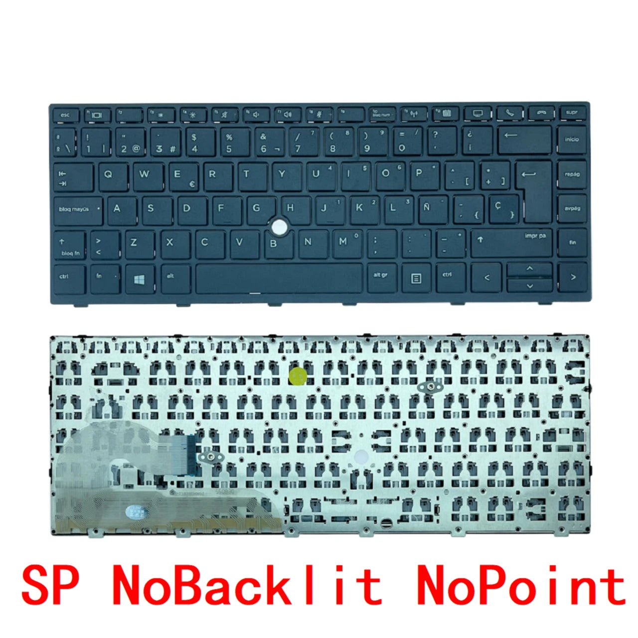 New US Russian Spanish UK Laptop Backlit Keyboard For HP EliteBook 840 G5 846 G5 745 G5 L11309-001 HPM17B3 L12375-251 L15540-251  HP laptop repair parts