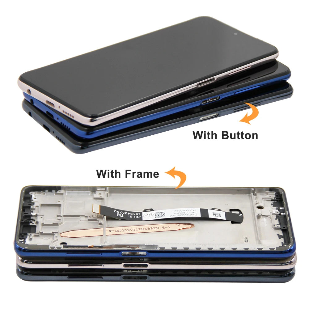 6.67" Poco X3 Pro Screen Replacement, for Xiaomi Poco X3 NFC Lcd Display Touch Screen Digitizer Assembly for POCO X3 Xiaomi phone repair parts