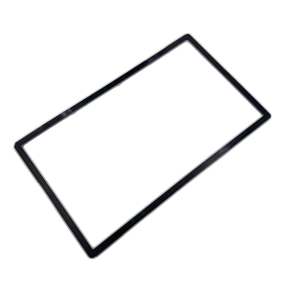 Black White For Wii U LCD Screen Frame Surround Protector Border Bar Lid Cover Gamepad Game console repair parts