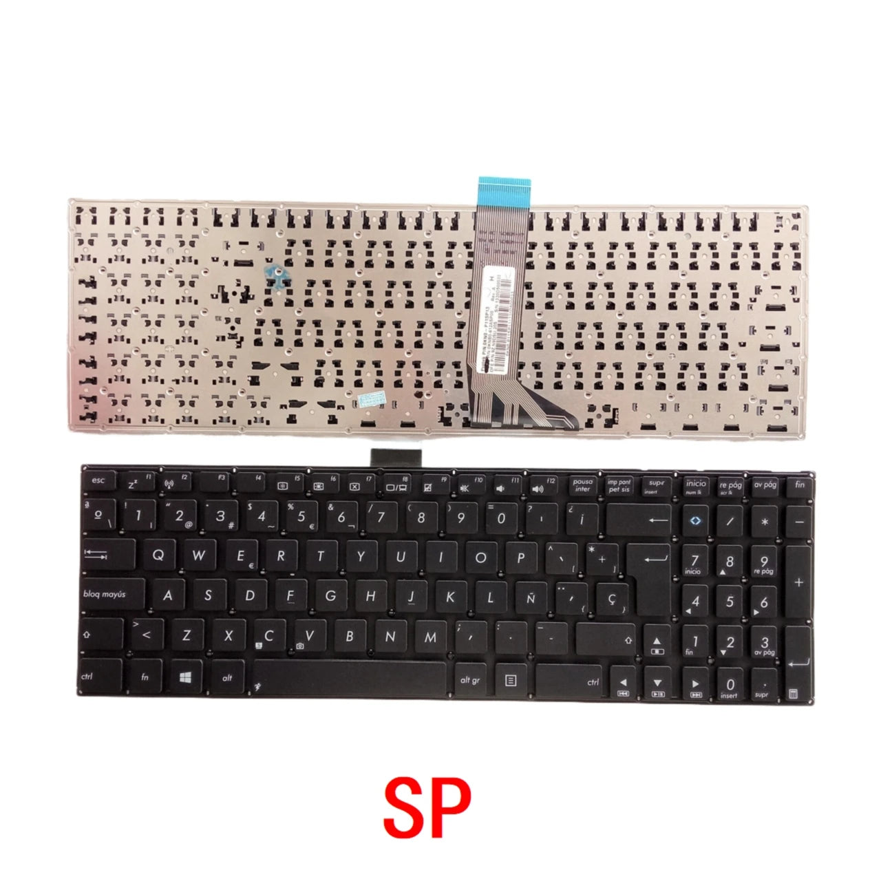 New US Russian Spanish Laptop Keyboard For ASUS F502 F502C F502CA S500 S500C S500CA S550 S550C S550CA S550CB V500 V500C V500CA  ASUS laptop repair parts