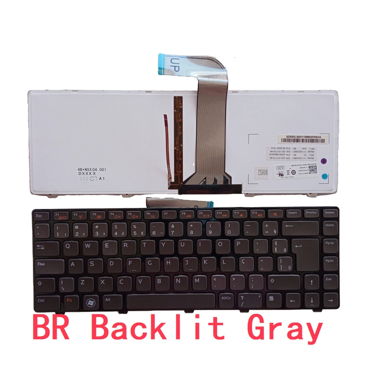 US RU SP AR BR Backlit Keyboard For Dell INSPIRON 14R N4110 N4120 M4110 N4050 M4040 M5040 N5040 N5050 3420 5420 5425 5520 7420 XDell laptop repair parts