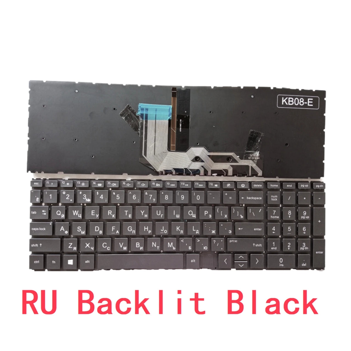 New US Russian Spanish Laptop Backlit Keyboard For HP ENVY x360 15-ED ENVY 15-AG 15-EE 15M-EE 17-CG TPN-W140 TPN-C149  HP laptop repair parts
