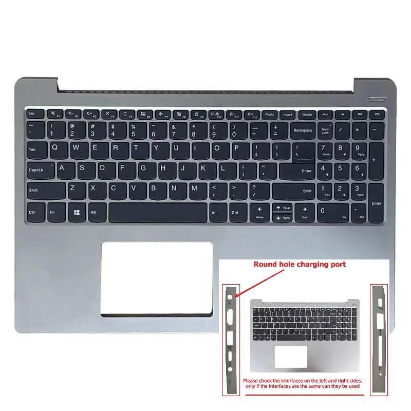 Upper case keyboard for Lenovo Ideapad 330S-15IKB Xiaoxin 7000-15IKBR 15IBK 15ARR C shell topcase palmrest cover touchpad Lenovo laptop repair parts