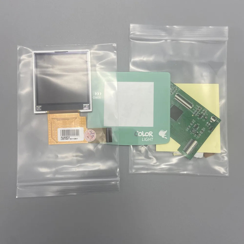 2.2 Inches GBC LCD High Brightness LCD Screen For Gameboy Color GBC, Plug And Play Without Welding And Shell Cutting. Game console repair parts