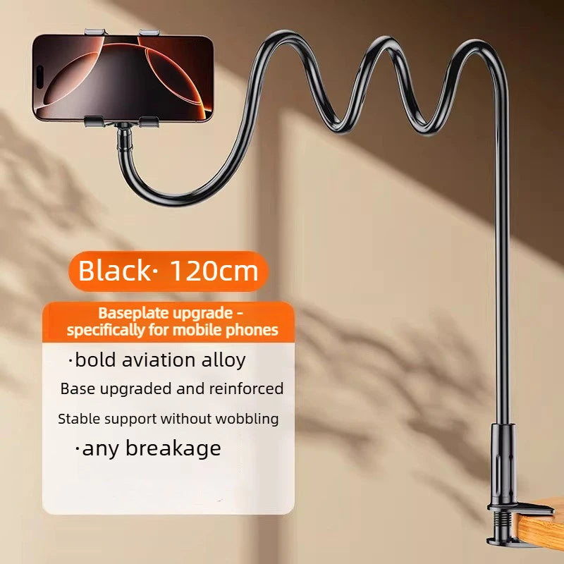 360 Clip Mobile Phone Tablet PC Holder Stand Portable Flexible Lazy Bed Desktop Bracket Desk Mount Stand Base Laptop Accessories