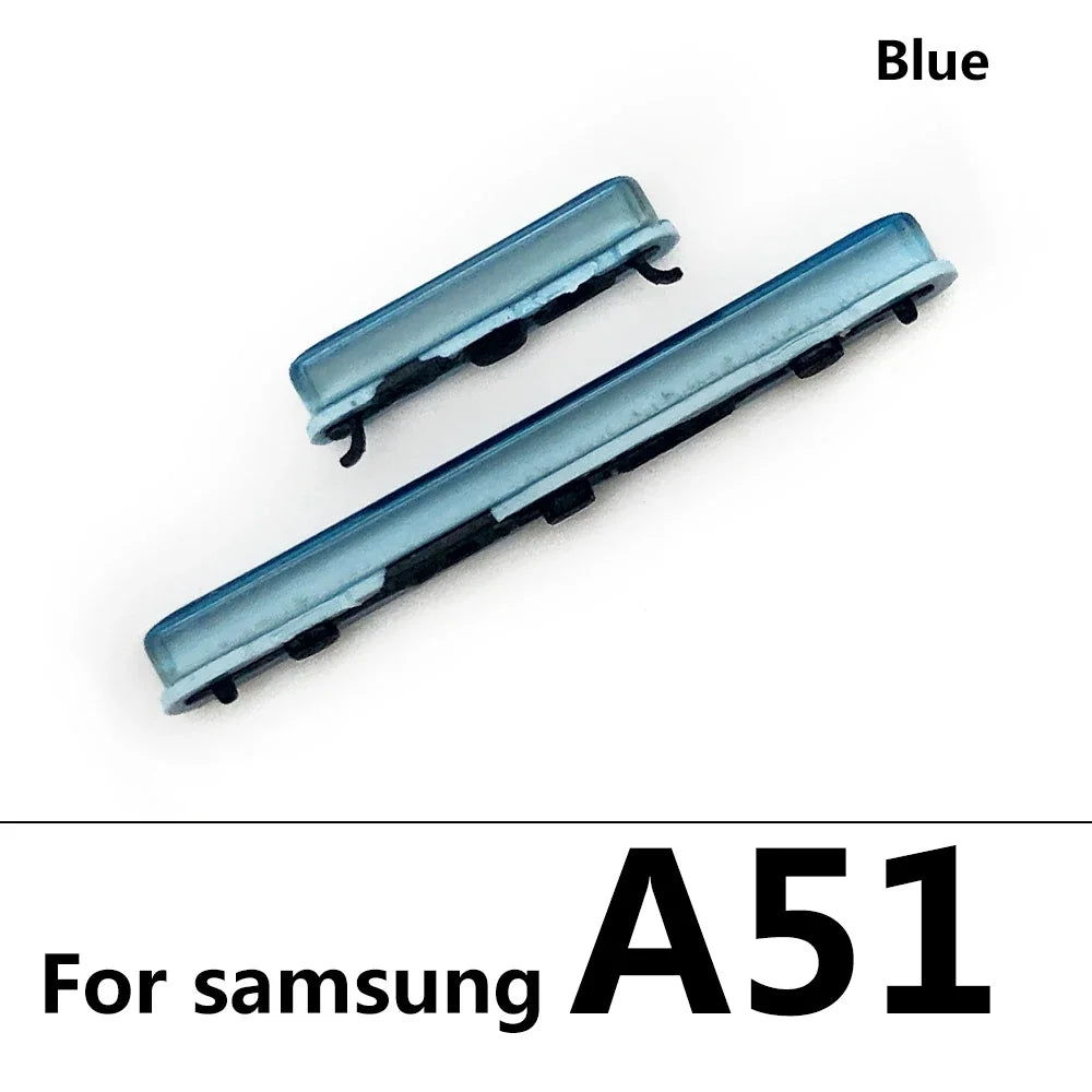 New Side Key Power and Volume Button For Samsung A31 A315F A51 A515F A70 A705F A71 A715F External Plastic Button Samsung phone repair parts