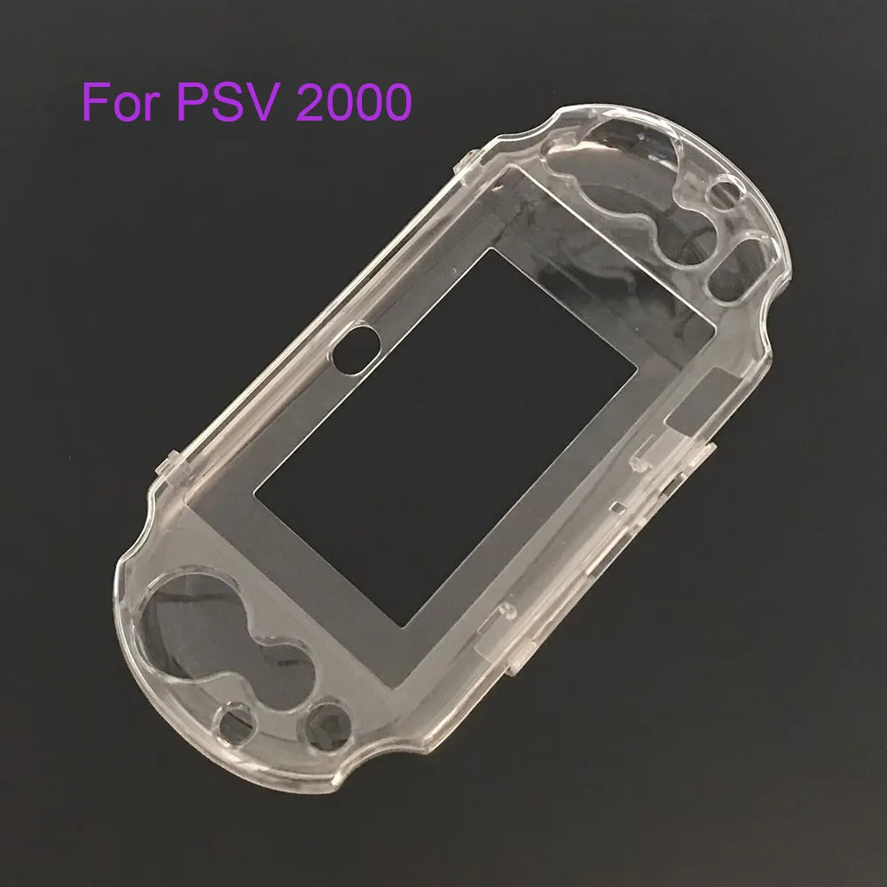 Clear Crystal Protective Case Hard Shell for PS Vita PSV 1000 2000 PSP Go Transparent Protection Cover For PSP1000 2000 3000 Game console repair parts
