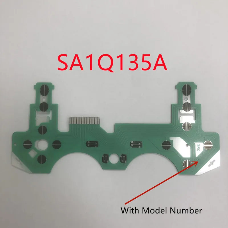 20pcs/lot for Ps3 Game Controller Conductive Film Keypad Button Ribbon Flex Cable SA1Q160A SA1Q194A SA1Q135A SA1Q188A Game console repair parts