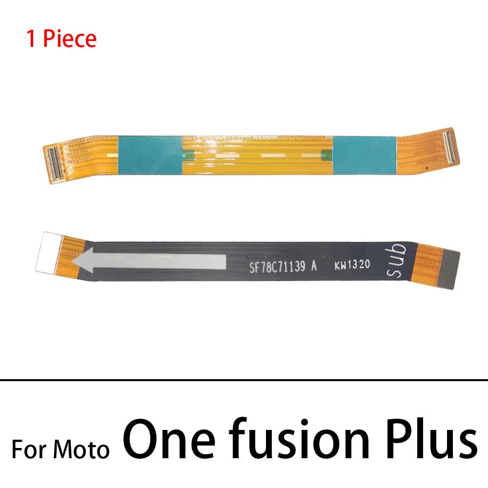 28Pcs，Main Board Mainboard Connector Flex Cable For Motorola Moto G7 G8 G9 Plus Play Power One Hyper Macro Fusion Vision Motorola phone repair parts