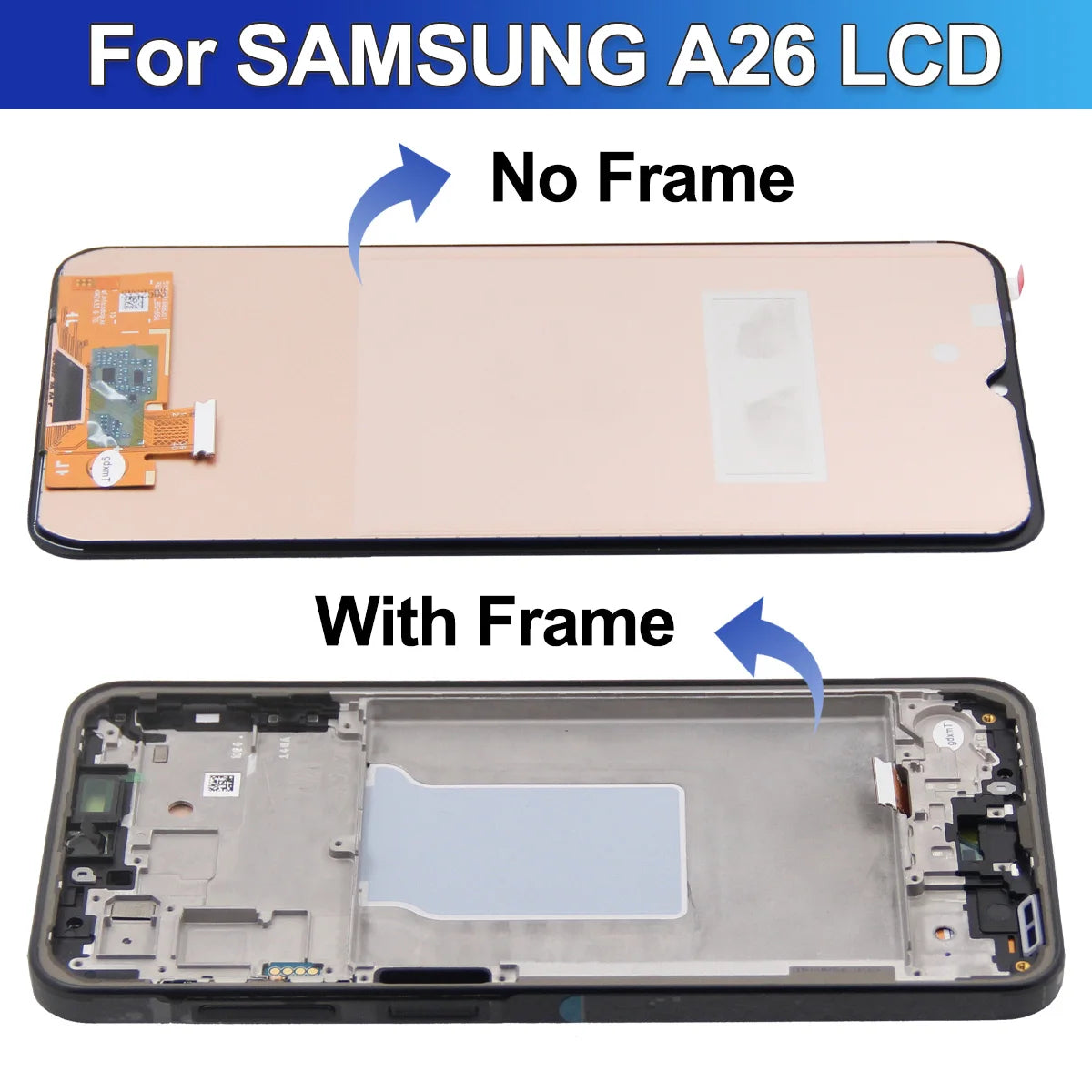 TFT For Samsung Galaxy A26 5G A266B A266E SM-A266B/DS  LCD Touch Screen Digitizer For Samsung A26 5G With Frame Display Samsung phone repair parts