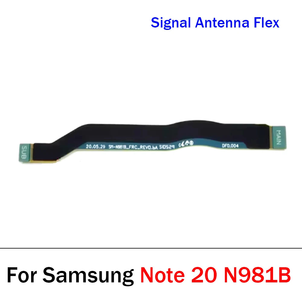 New For Samsung Note 10 Plus Lite / Note 20 Ultra N981B N981U N986B N986U N986N Wifi Network Signal Antenna Main Flex Cable Samsung phone repair parts