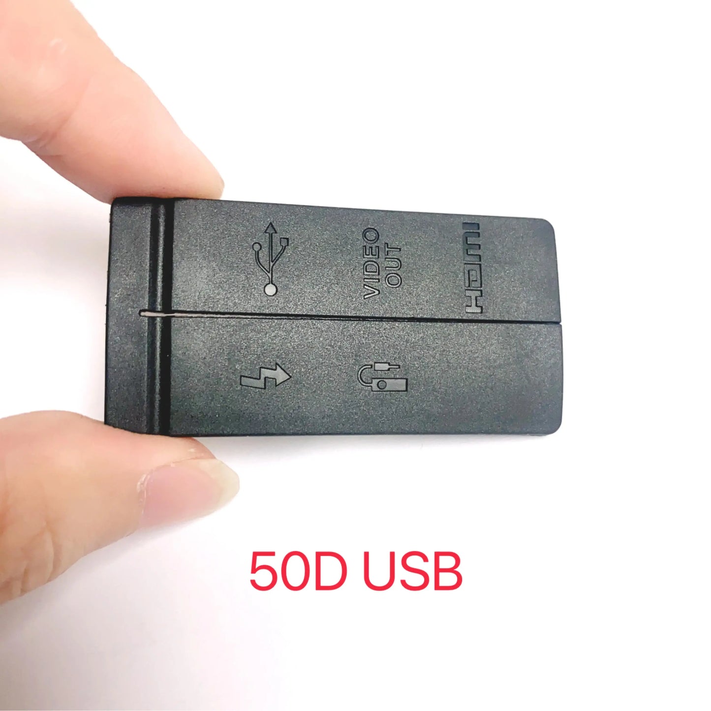 NEW USB/HDMI-compatible DC IN/VIDEO OUT Rubber Door Bottom For Canon EOS 50D Camera Repair Part Digital Camera repair parts