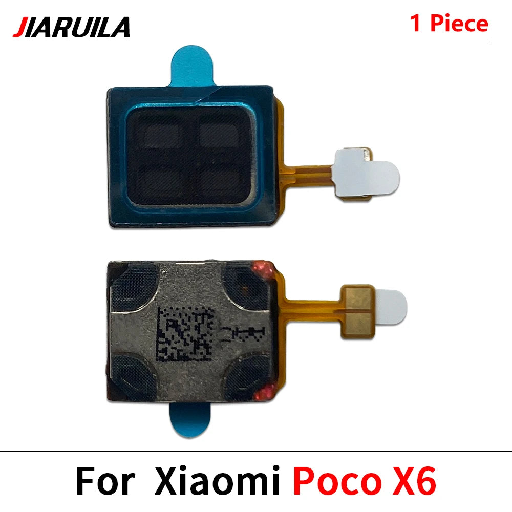 10Pcs, Front Top Earpiece Earphone Ear Speaker Sound Receiver For Xiaomi Poco F1 F2 F3 F4 F5 M3 M4 M6 X3 X4 X6 Pro 5G X3 GT  Xiaomi  Xiao mi phone repair parts