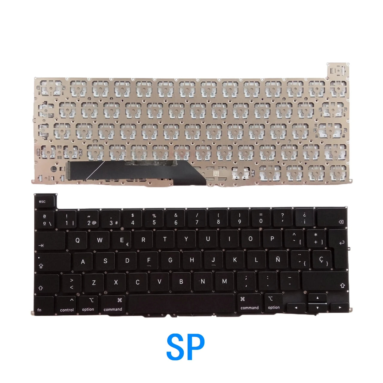 New US Russian Spanish UK Arab Language  Keyboard For Apple MacBook Pro Retina 16" A2141 2019 Year Replacement Keyboard MACBOOK laptop repair parts