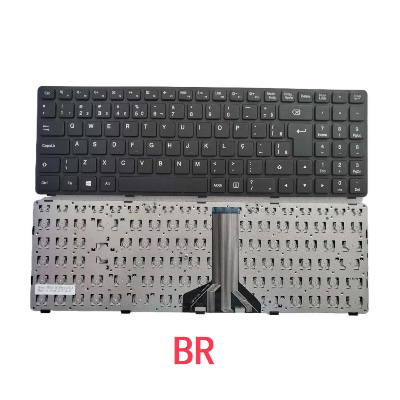 New US Russian Spanish Arab Brazil Laptop Keyboard For Lenovo Ideapad B50-50 100-15IBD Notebook PC Replacement Lenovo laptop repair parts