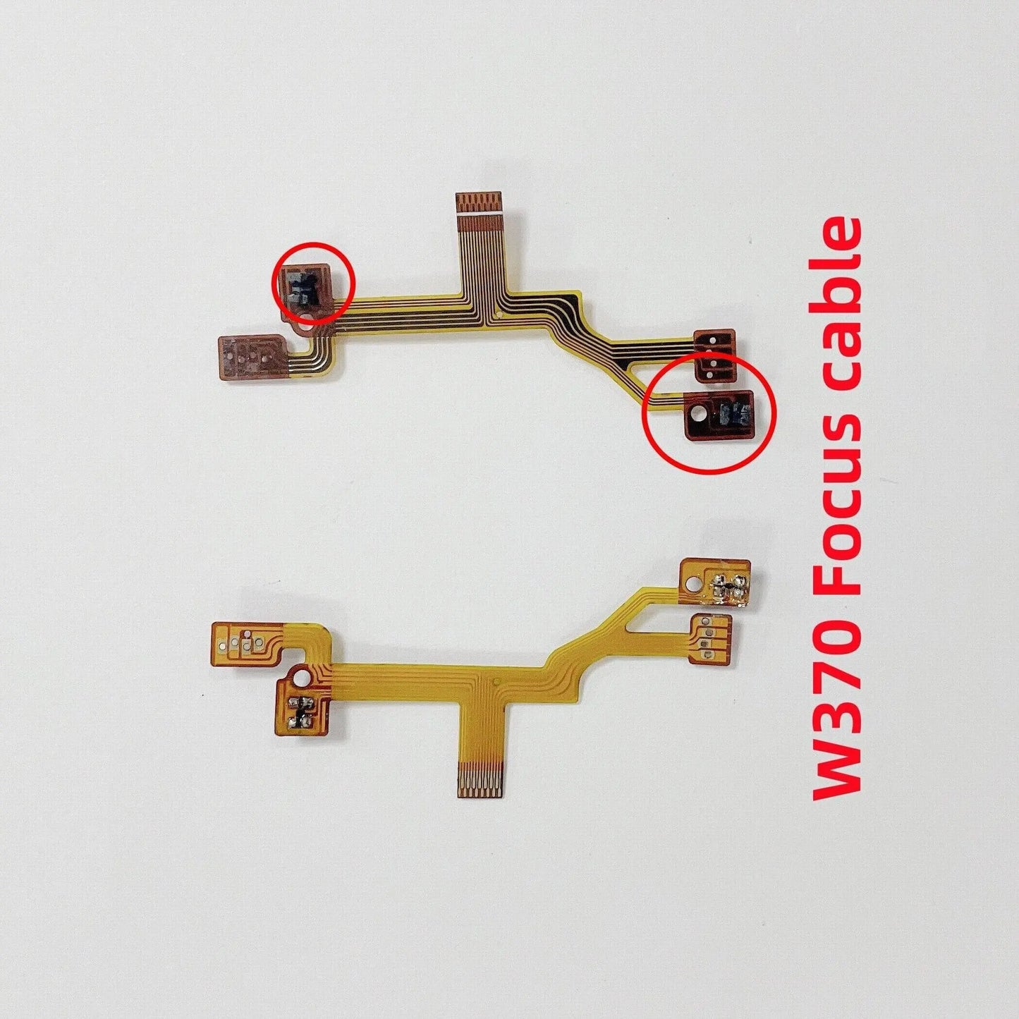1PCS New W370 Lens Focus Flex Cable For Sony W370 w370 Camera Lens Focusing Cable Repair Parts Digital Camera repair parts