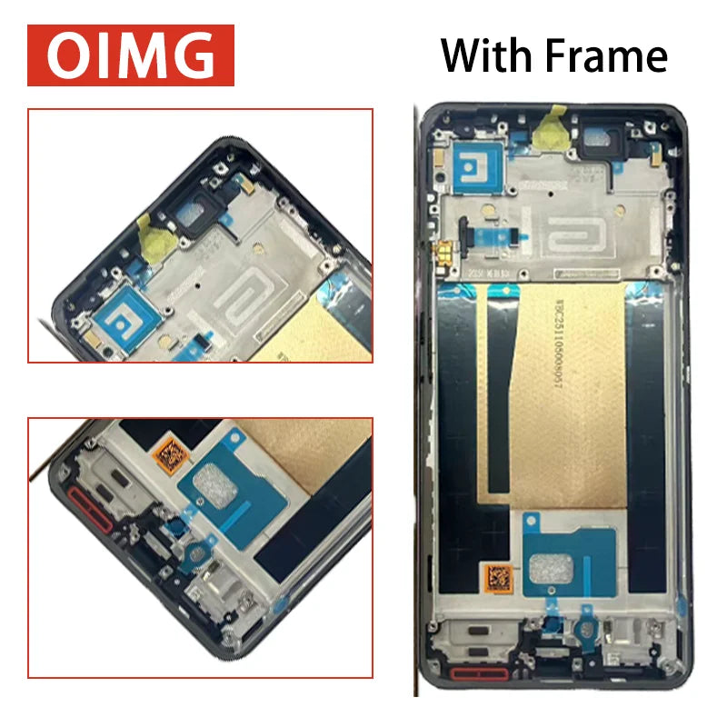 6.8''AMOLED For Realme 16 Pro+ 5G Lcd Display Touch Screen Digitizer Assembly For Realme 16Pro Plus LCD RMX5131 Screen Oppo phone repair parts Realme phone repair parts