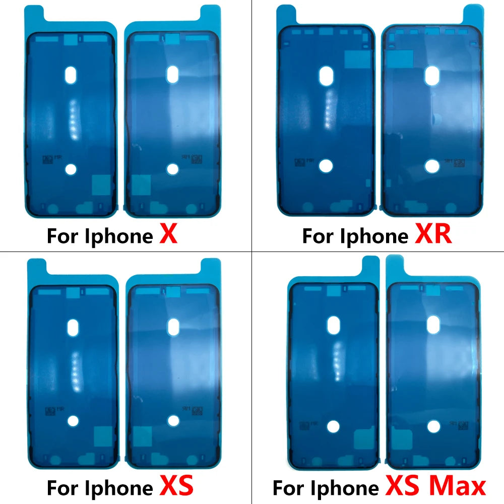 50Pcs, New For iPhone 11 12 13 14 14Pro 15 15Pro Pro Max Waterproof Sticker Adhesive LCD Display Frame Tape Glue Repair Parts iPhone phone repair parts