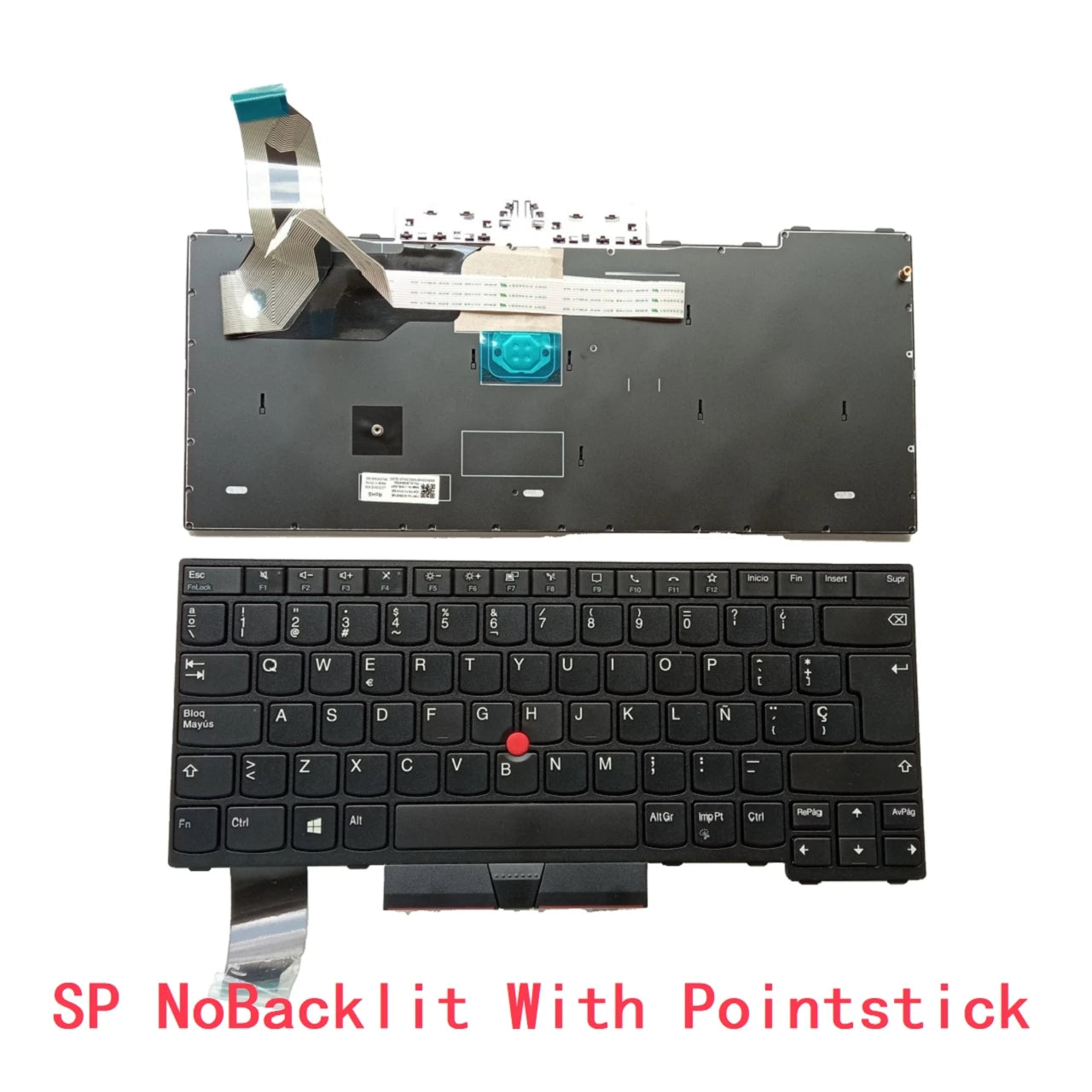 New US Spanish Laptop Backlit Keyboard For Lenovo Thinkpad L14 Gen1 Gen2 G1 G2 Notebook PC Replacement Lenovo laptop repair parts