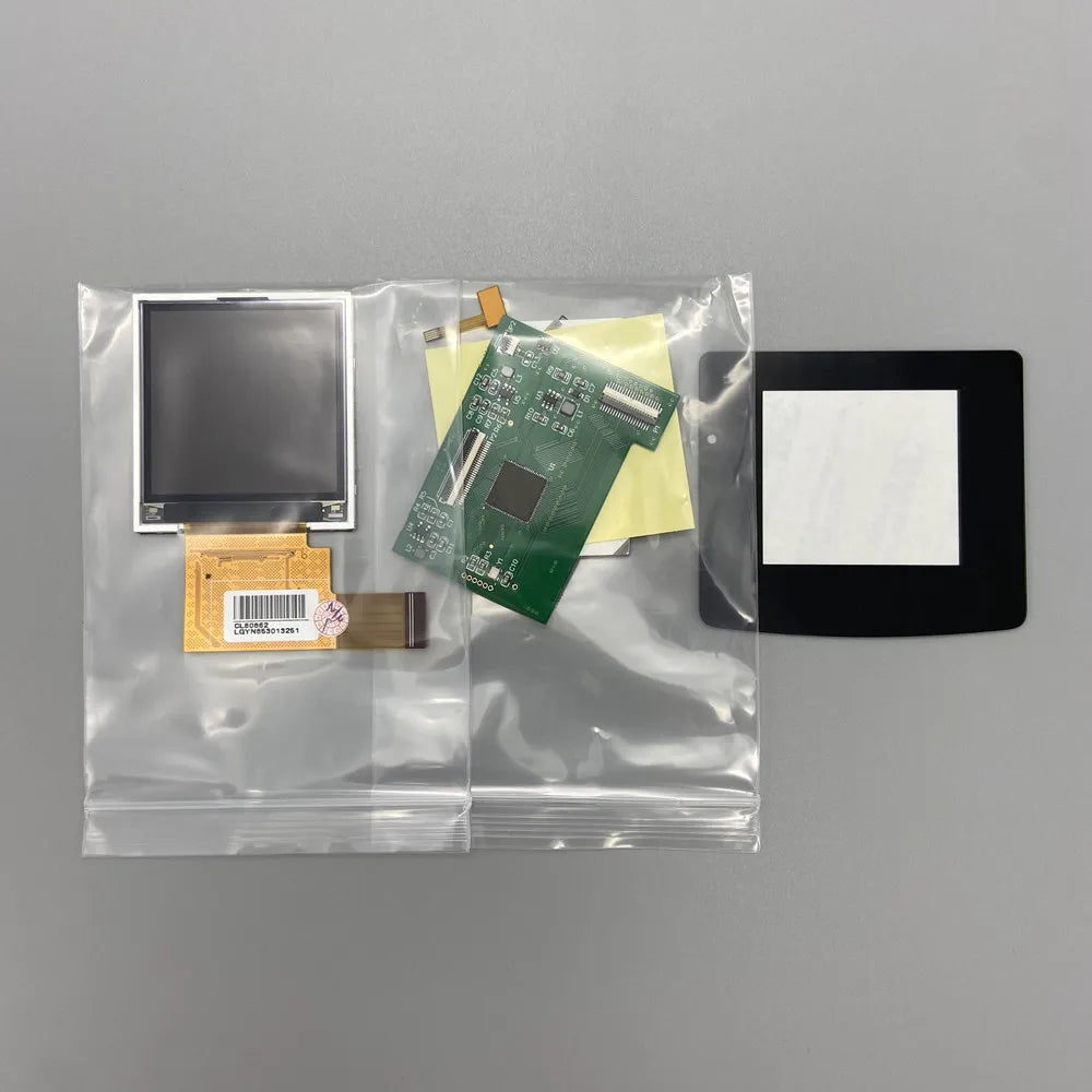 2.2 Inches GBC LCD High Brightness LCD Screen For Gameboy Color GBC, Plug And Play Without Welding And Shell Cutting. Game console repair parts