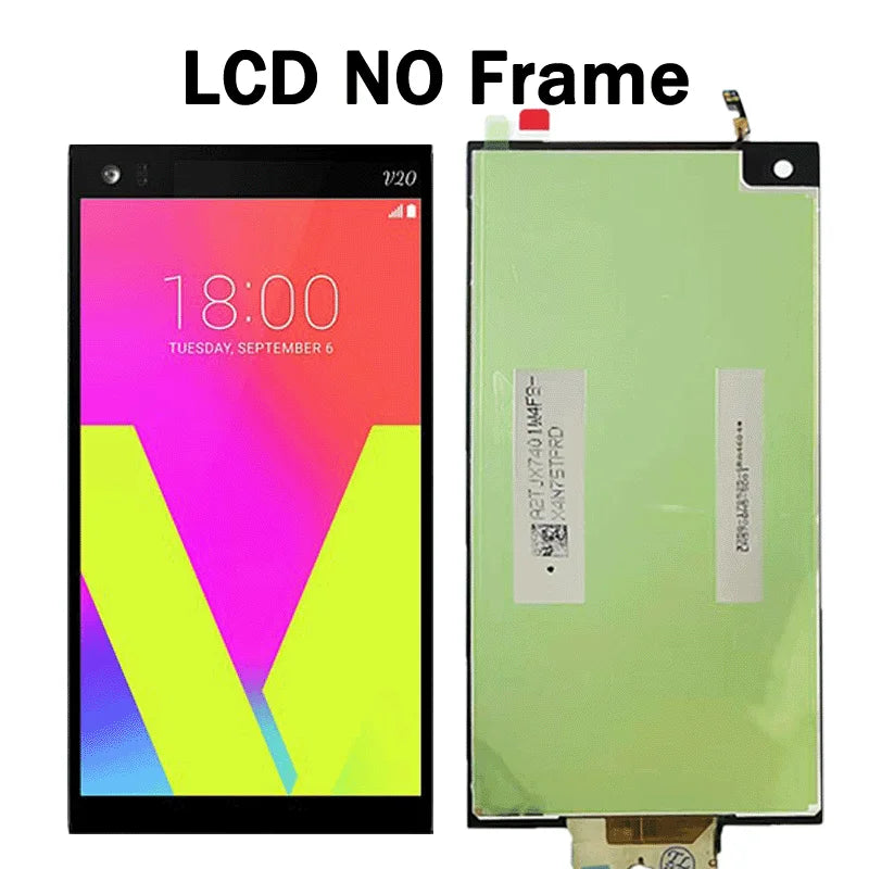 H990 H918 H910 LS997 US996 VS995 Premium Lcd For LG V20 Display Touch Screen Digitizer Panel Assembly With Frame LG phone repair parts