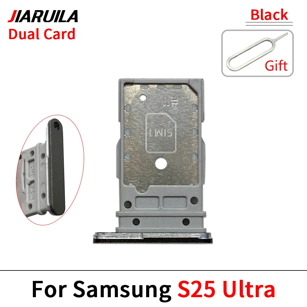 New For Samsung S25 Plus Ultra SIM Card Slot SD Card Tray Holder Adapter