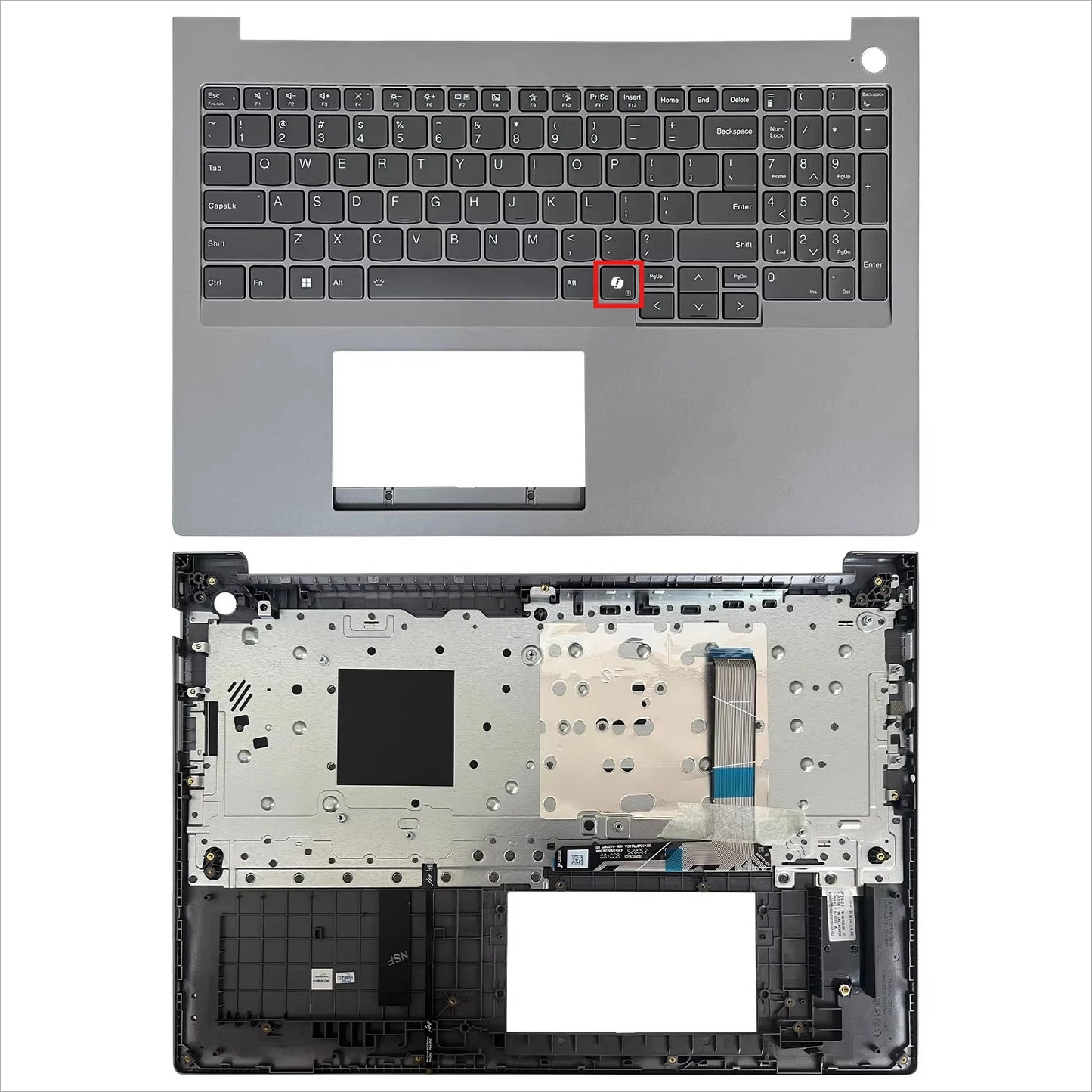 Upper case keyboard for L-enovo Think-book 16 G6 G7 IRL IML C shell topcase palmrest keybooard cover touchpad