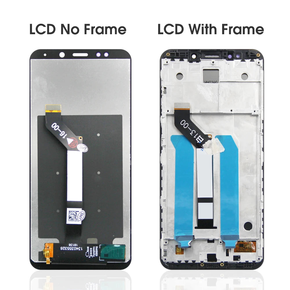 5.99" Screen for Xiaomi Redmi 5 Plus MEG7 MEI7 LCD Display Digital Touch Screen Assembly with Frame for Redmi 5 Plus Replacement Xiaomi phone repair parts