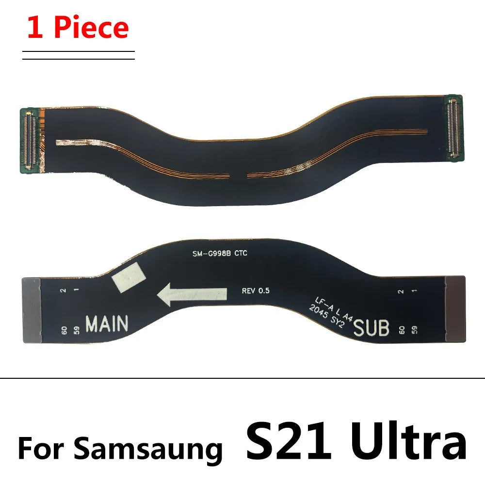 New Main Board Motherboard Mainboard Connector Board Flex Cable For Samsung S20 S21 S22 S23 S24 Plus Ultra Fe Samsung phone repair parts