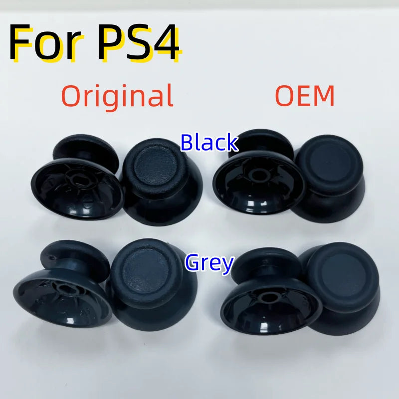 50pcs/lot Original New for Ps4 Gamepad Controller 3D Analog Button Thumb Stick Joystick Thumbstick Mushroom Cap Game console repair parts