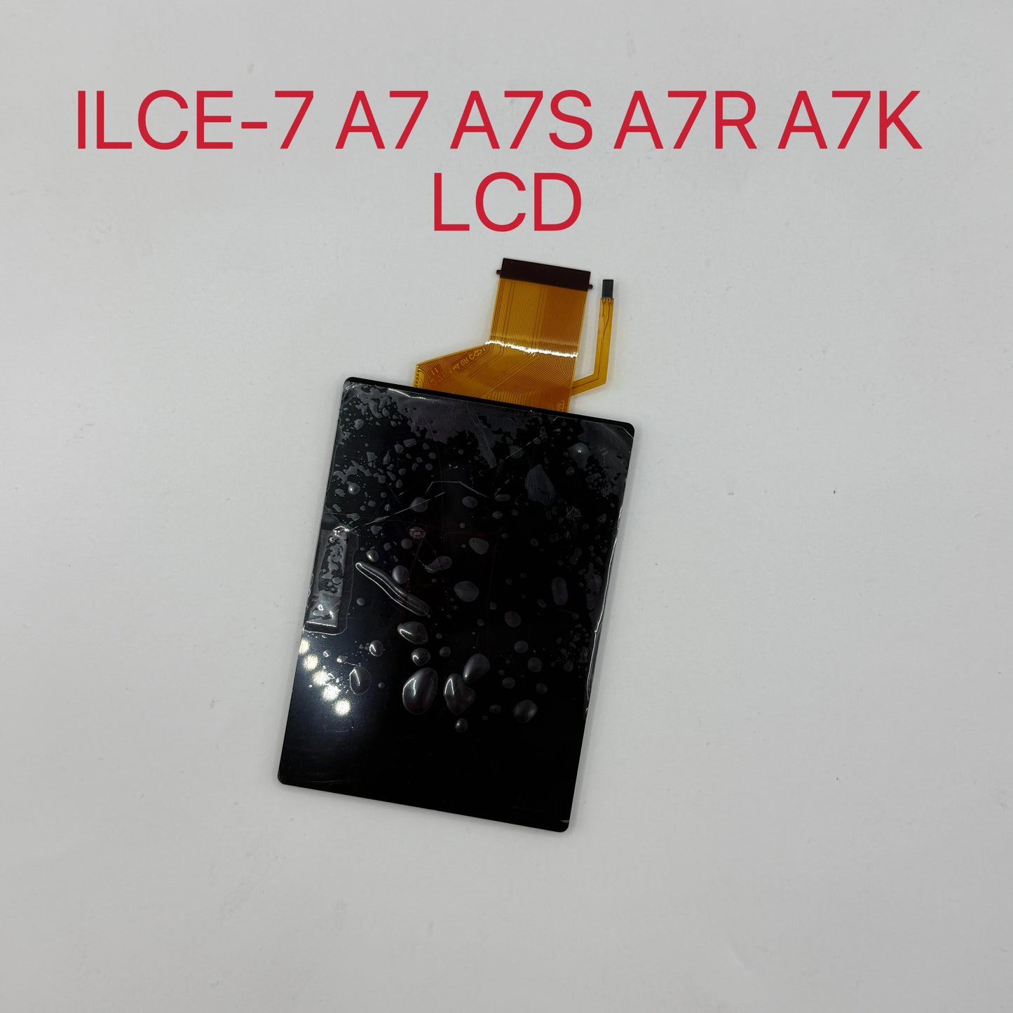 New A7 Screen LCD With Backlight for Sony ILCE-7 A7 A7S A7R A7K Camera Display LCD Replacement Part  Digital Camera repair parts
