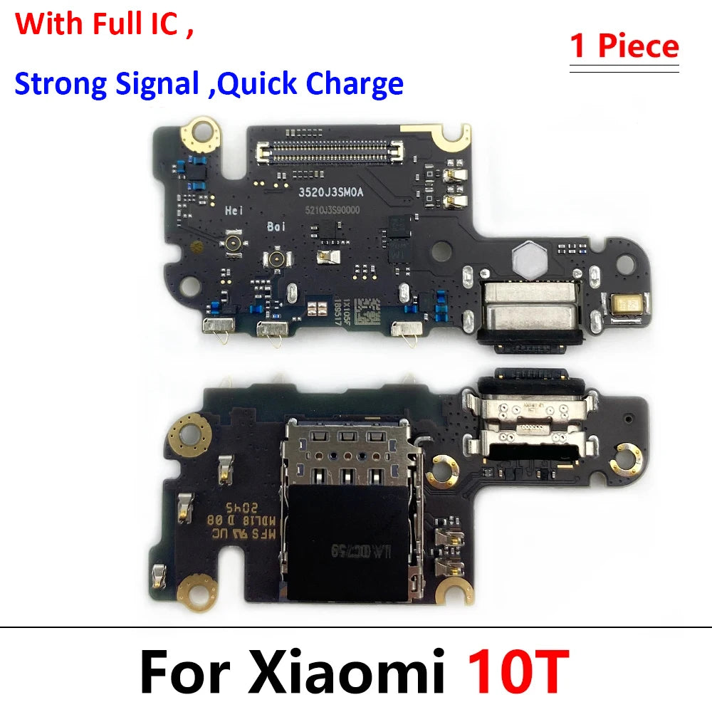 New Charger Board PCB Flex For Xiaomi Mi 10T Mi10T Pro USB Port Connector Dock Charging Board Flex Cable  Xiaomi  Xiao mi phone repair parts