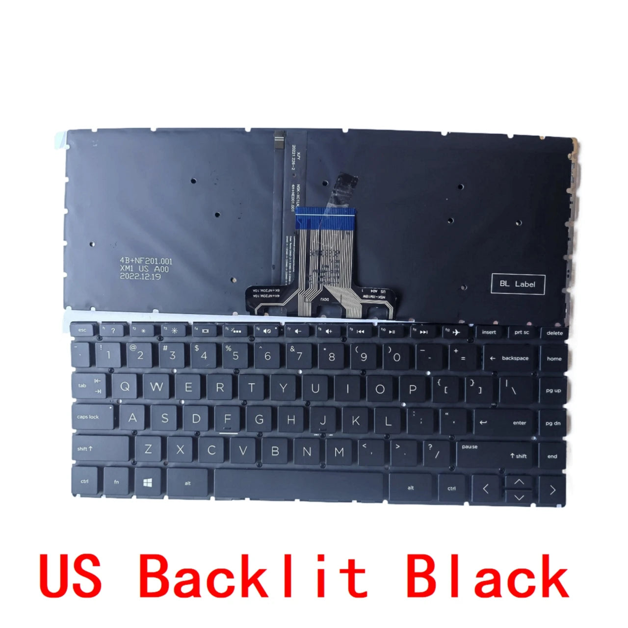 New US Russian Laptop Backlit Keyboard For HP Pavilion X360 14-CD 14-CE 14-CM 14-DA 14-DK 14-CK 14-CC 14M-CD 14-DQ 14T-CD  HP laptop repair parts