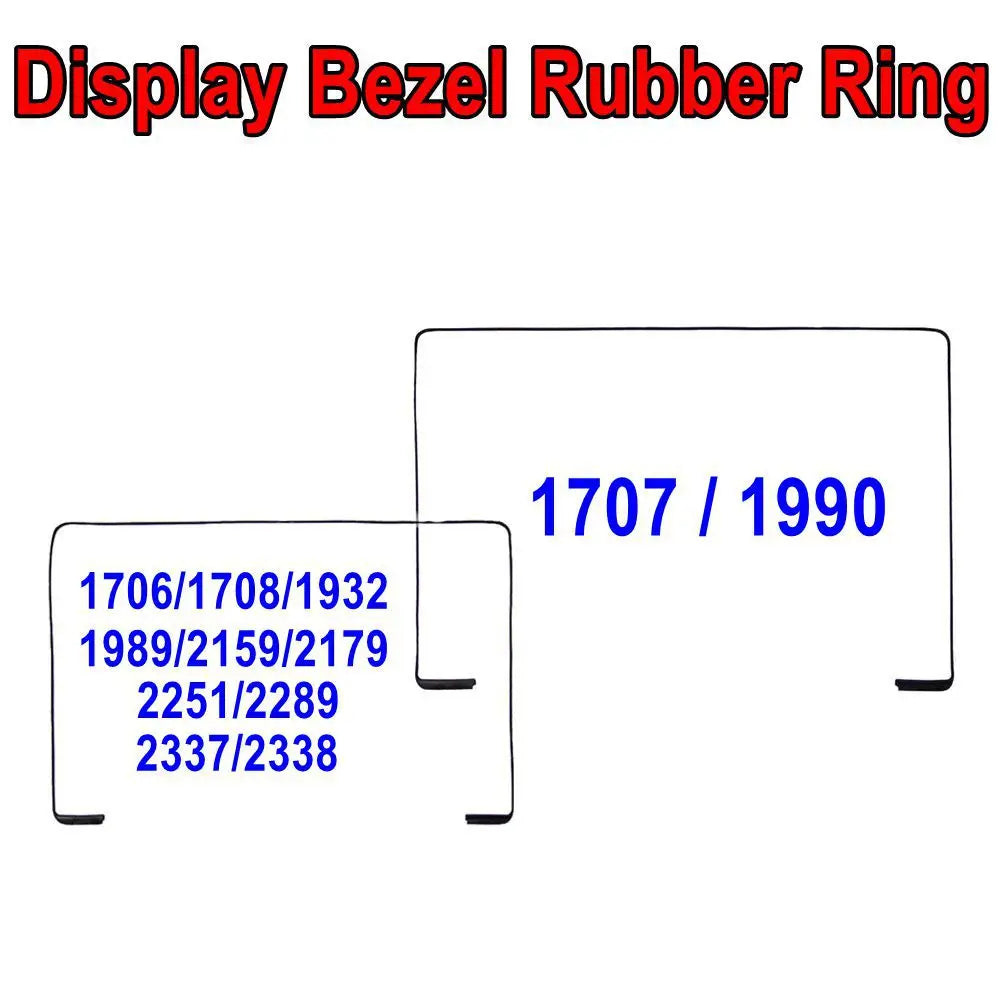 LCD Display Screen Middle Frame Bezel Rubber Ring for MacBook Retina A1706 A1708 A1707 A1990 A1932 A1989 A2251 A2179 A2289 A2337 Macbook repair parts