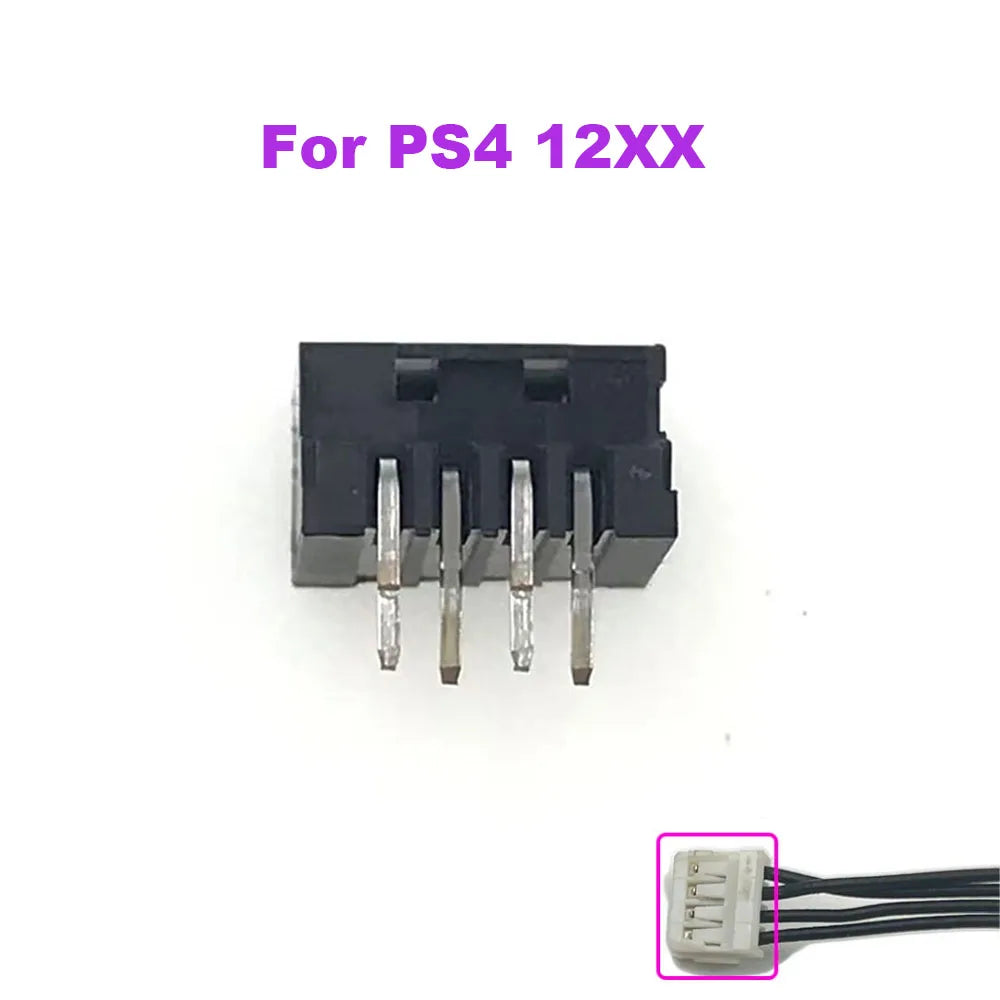2Pcs For PS4 PS5 Handle Charging Battery Contact Connector L2 R2 Ribbon Contact Clip Socket JDM-001 011 030 040 050 BDM-010 Game console repair parts