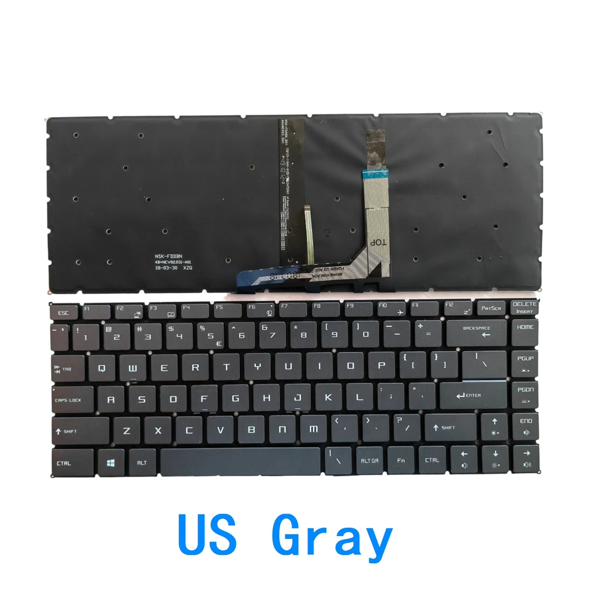 US Russian Spanish Backlit Keyboard For MSI GF63 8RC 8RD MS-16R1 MS-16R4 GF65 Thin 9SD 9SE 10SD 10SE MS-16W1 GS65 GS65VR MS-16Q1 MSI laptop repair parts