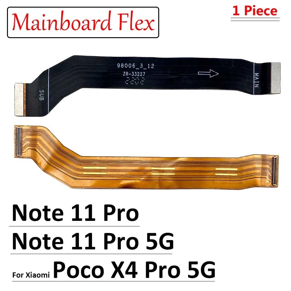 For Xiaomi Poco X4 Pro 5G / Redmi Note 11 Pro 5G Main FPC LCD Display Connect Mainboard Flex Cable Replacement Parts  Xiaomi  Xiao mi phone repair parts