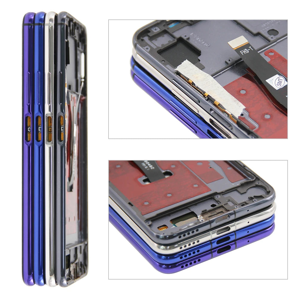 6.26" Screen Assembly for Honor 20 YAL-L21 Lcd Display Digital Touch Screen with Frame Parts for Honor 20 Pro YAL-AL00 YAL-TL00 Honor phone repair parts