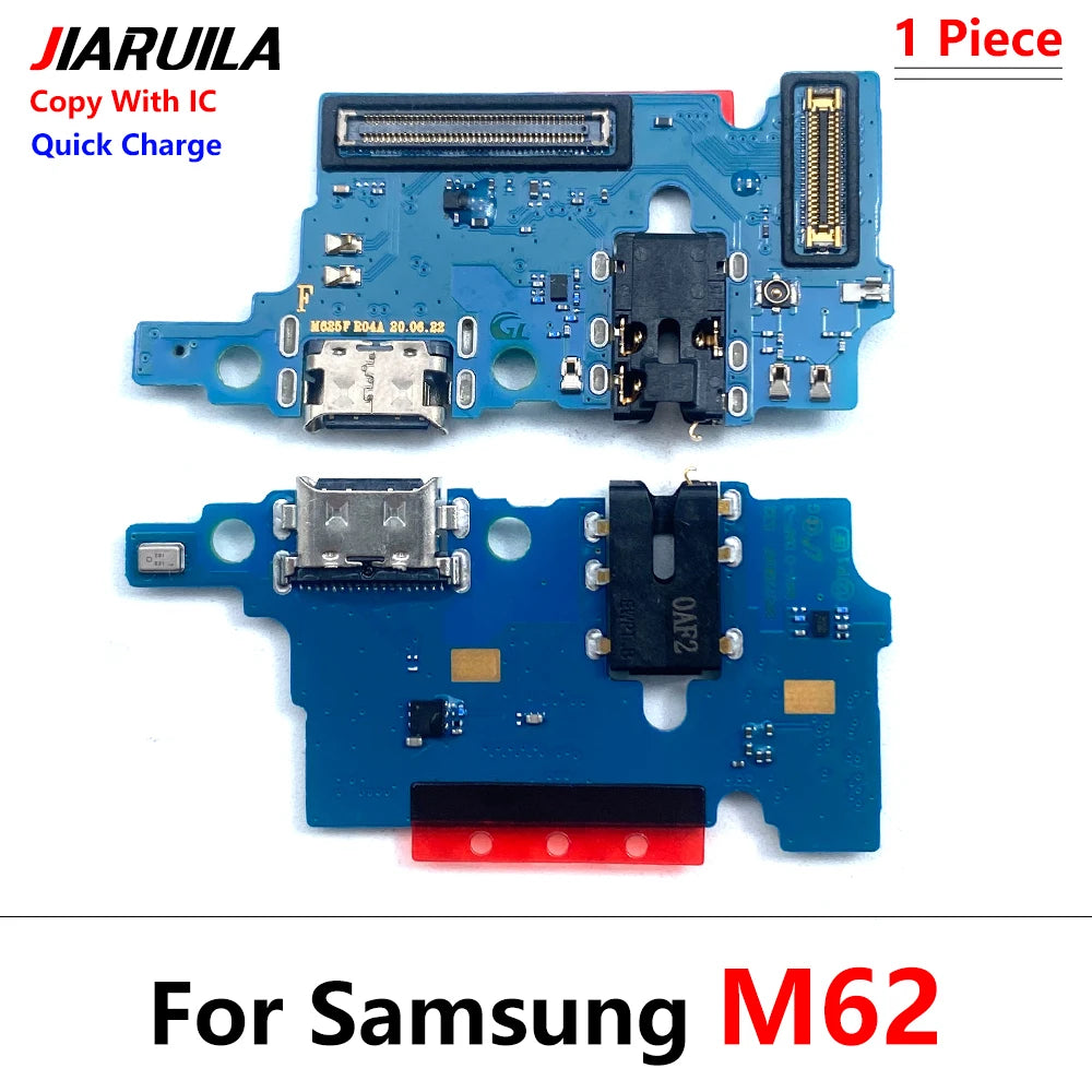 10Pcs USB Charger Charging Port Connector Flex Cable For Samsung M31 M31S M51 M10 M20 M30 M30s M21s M32 M52 M62 M13 M33 M53 5G Samsung phone repair parts