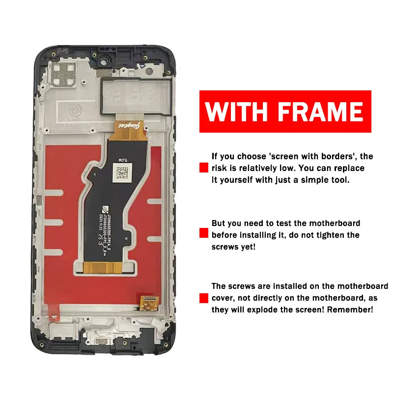 Axon 70 Lite Display For ZTE Blade V70 Vita Z2459 LCD Display Touch Screen Digitizer For ZTE Nubia V70 Design Z2458 LCD ZTE phone repair parts