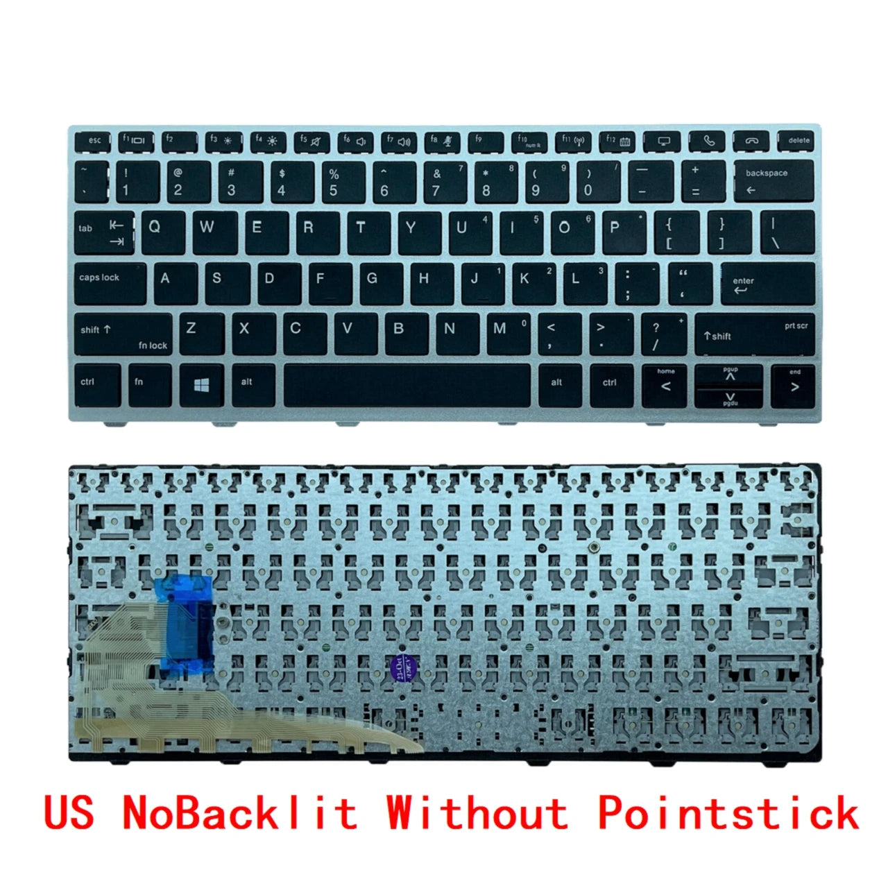 New US Russian Spanish Laptop Backlit Keyboard For HP Elitebook 730 G5 / 735 G5 / 830 G5 / 836 G5 Notebook PC Replacement  HP laptop repair parts