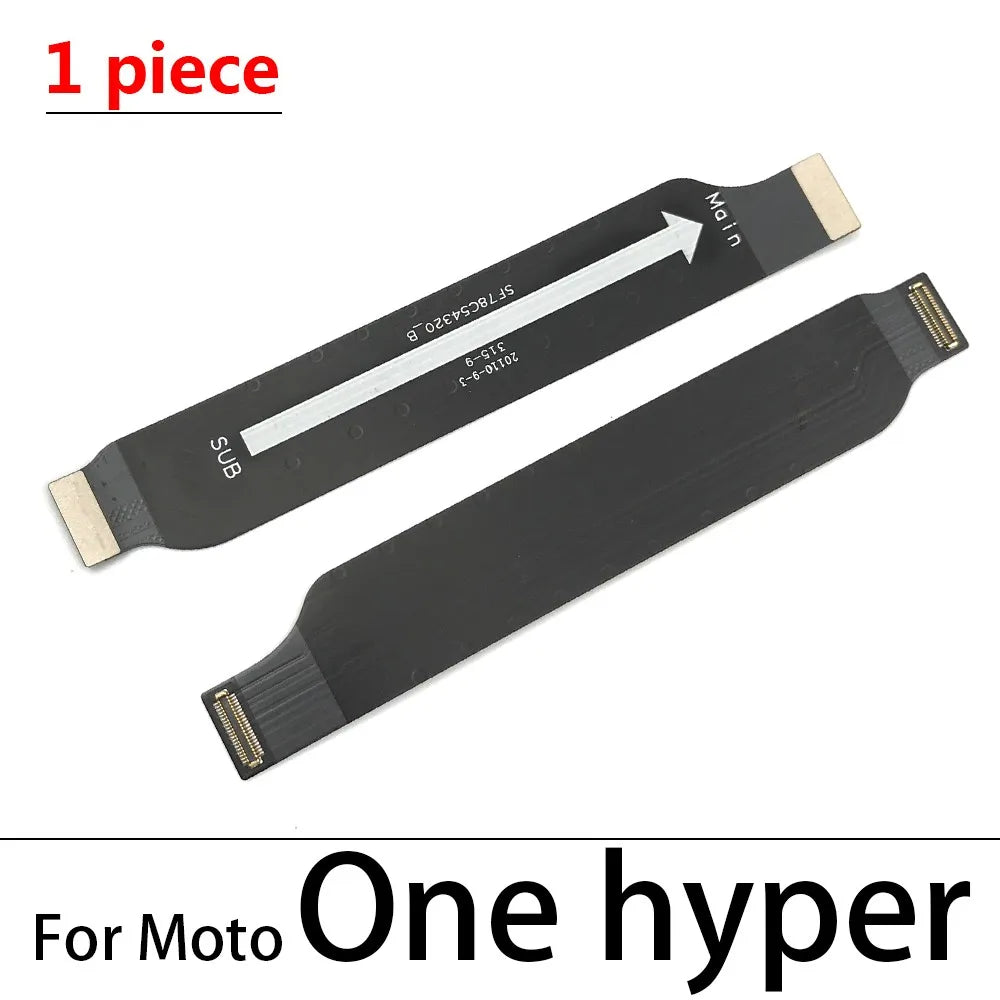 28Pcs，Main Board Mainboard Connector Flex Cable For Motorola Moto G7 G8 G9 Plus Play Power One Hyper Macro Fusion Vision Motorola phone repair parts