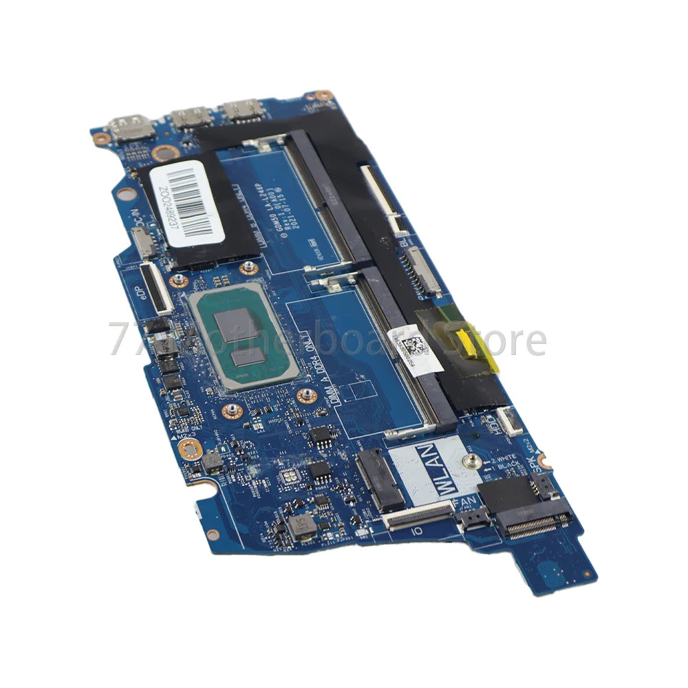 Laptop Motherboard for Dell Inspiron 3511 LA-L246P with CPU I3-1115G4 I5-1135G7 I7-1165G7 0K6GNH 0MYJWC 0XMF7W Dell laptop repair parts