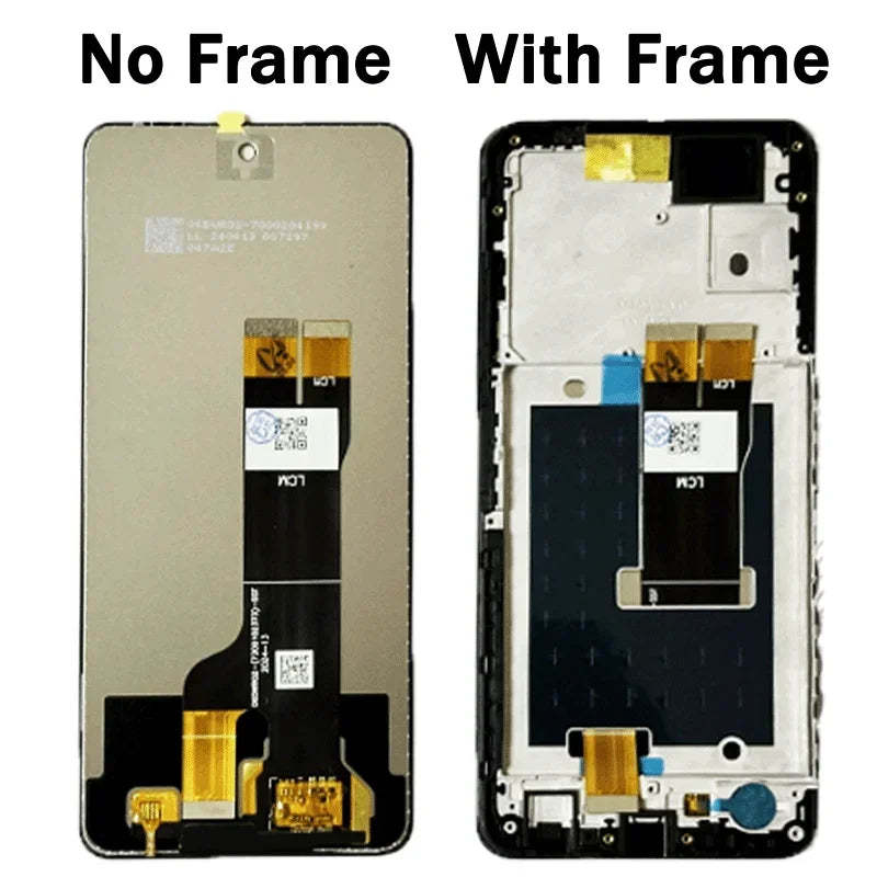 A75 Display Screen Replacement Parts For ZTE Blade A75 5G LCD Z2357N Display Screen +Touch Panel Digitizer Assembly TCL phone repair parts