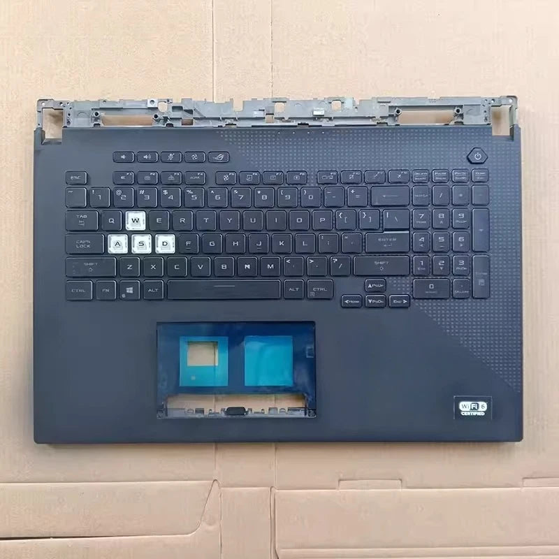 Upper keyboard case for Asus ROG Strix  6P7Plus G713QY G733Z RJ 2023 year palrest topcase keyboard C case shell Asus laptop repair parts