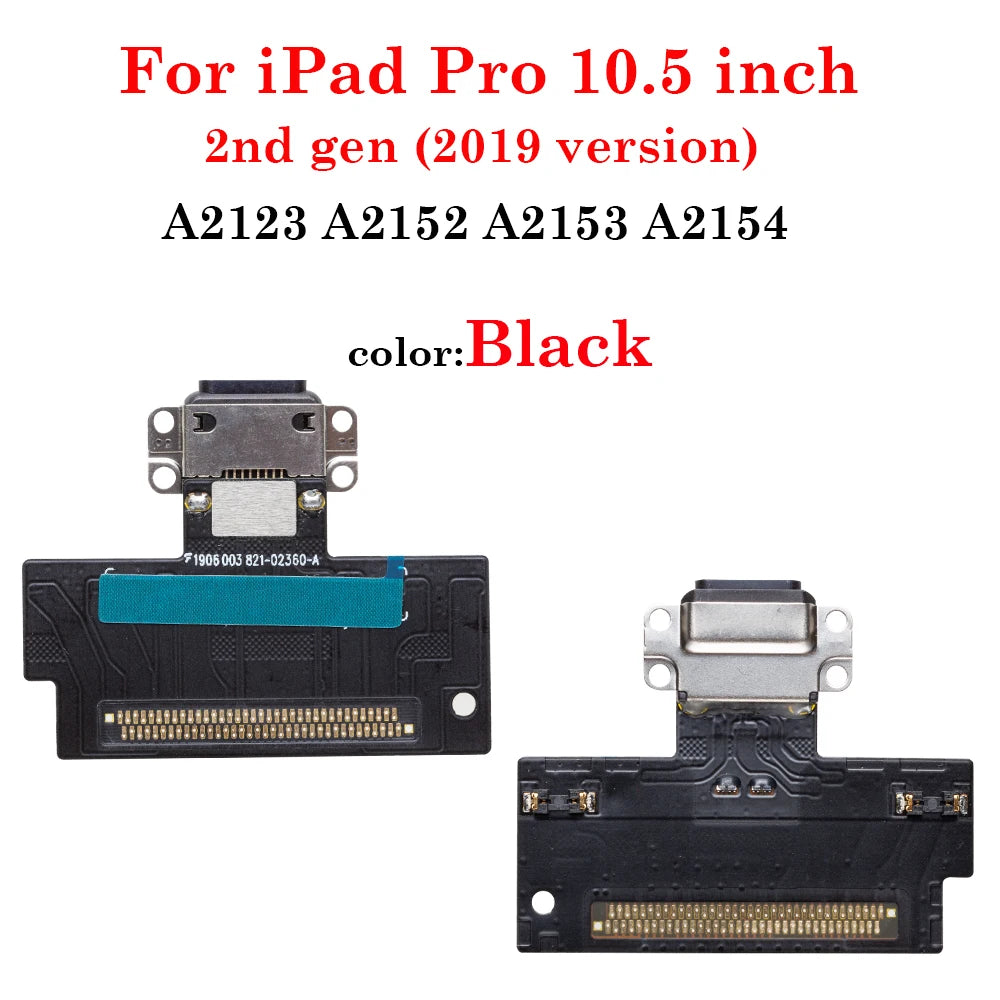 USB Charging Charger Port Dock Connector Data Flex Ribbon For iPad Pro 9.7 10.5 11 12.9  inch 1st 2nd 3rd 4th 5th Generations iPad tablet repair parts