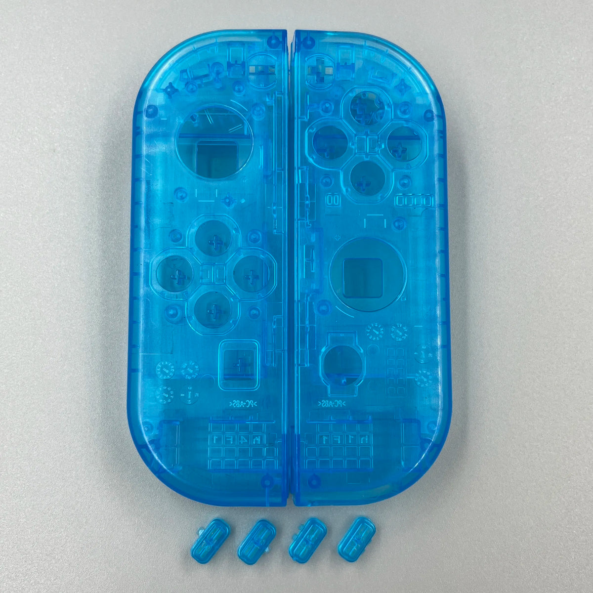 For Switch Oled Replacement Clear Transparent Shell Cover  SL SR Buttons for Nintendo Switch NS Joy Con  Controller Housing Case Game console repair parts