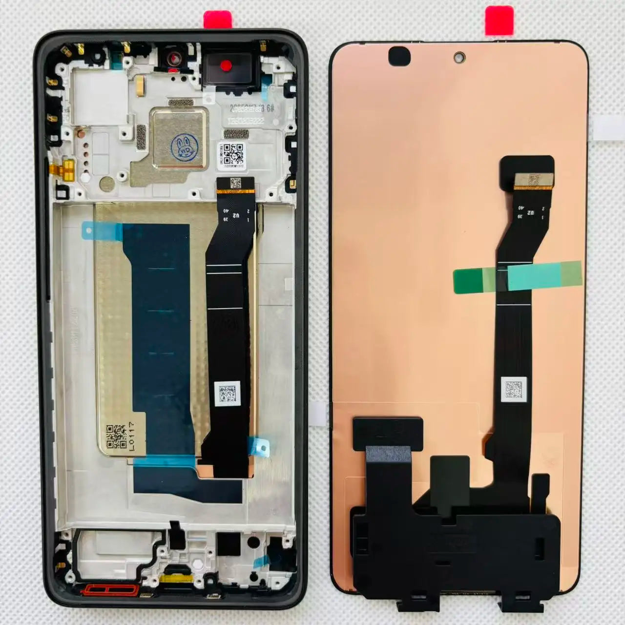 6.67'Amoled Original 120Hz For Xiaomi Poco X7 5G 24095PCADG/ X7 Pro 5G LCD 2412DPC0AG 2412DPC0AI Display Frame Touch Screen  OnePlus phone repair parts