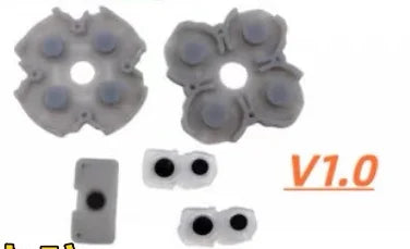 1-5Sets Conductive Rubber Pad Joystick Pads for PS5 BDM-010 020 030 040 Edge Controller Conductive Film Keypad Ribbon Flex Cable Game console repair parts